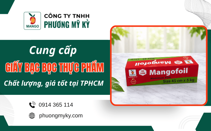 Giấy bạc bọc thực phẩm